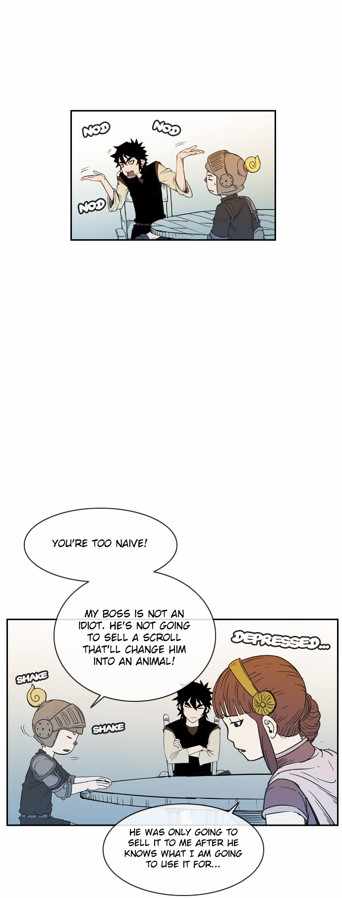 Magic Scroll Merchant Zio Chapter 5 page 17 - Chapter 5 : Polymorph 1