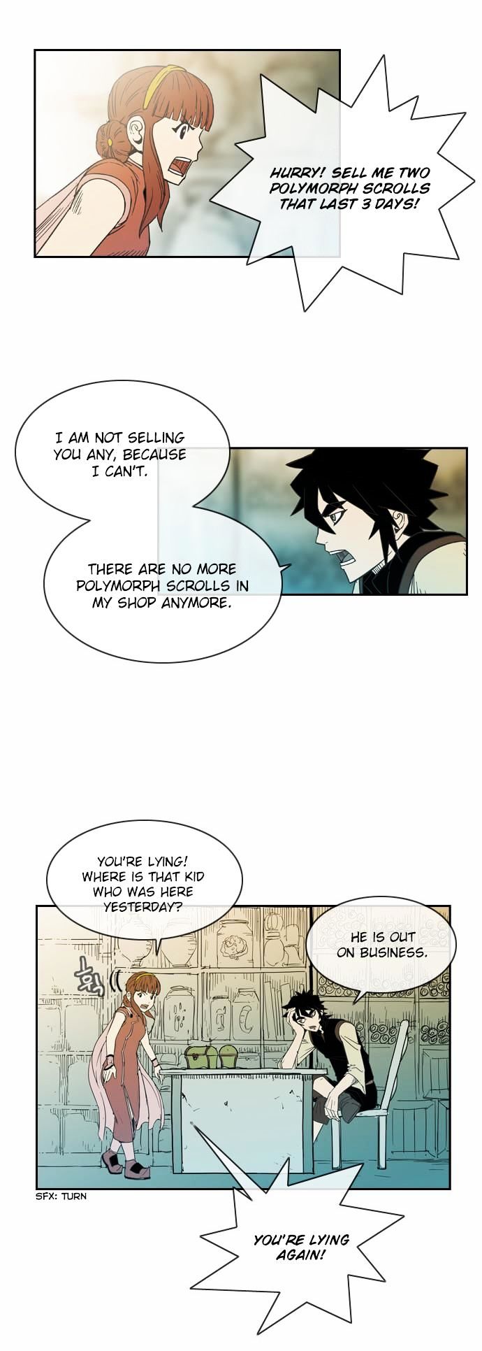 Magic Scroll Merchant Zio Chapter 6 page 34 - Chapter 6 : Polymorph 2