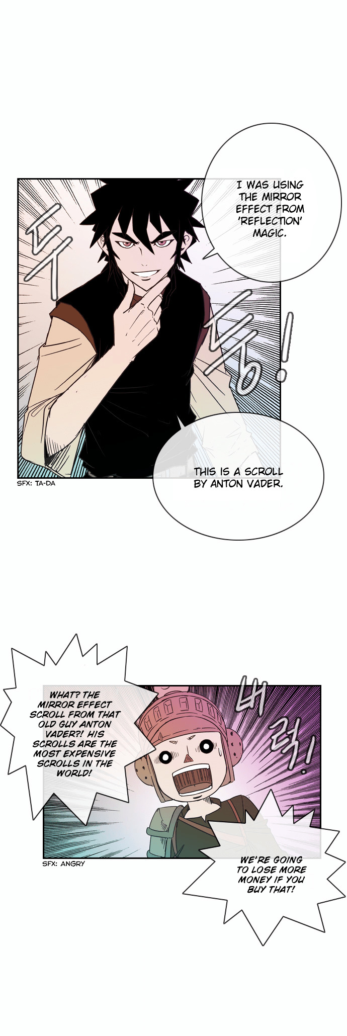 Magic Scroll Merchant Zio Chapter 7.2 page 21 - Chapter 7 v2 : Polymorph 3