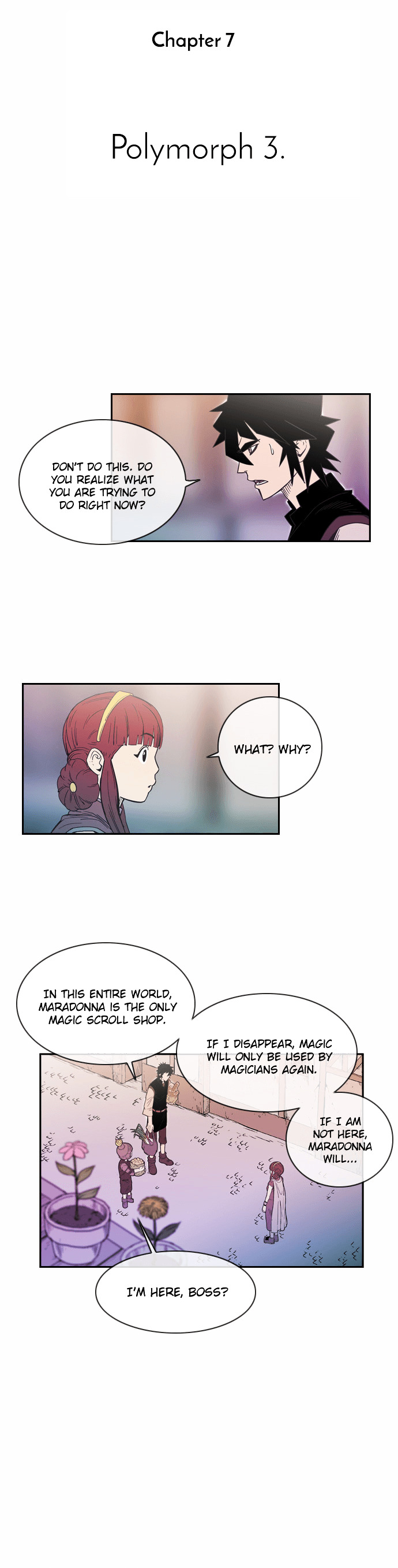 Magic Scroll Merchant Zio Chapter 7.2 page 6 - Chapter 7 v2 : Polymorph 3