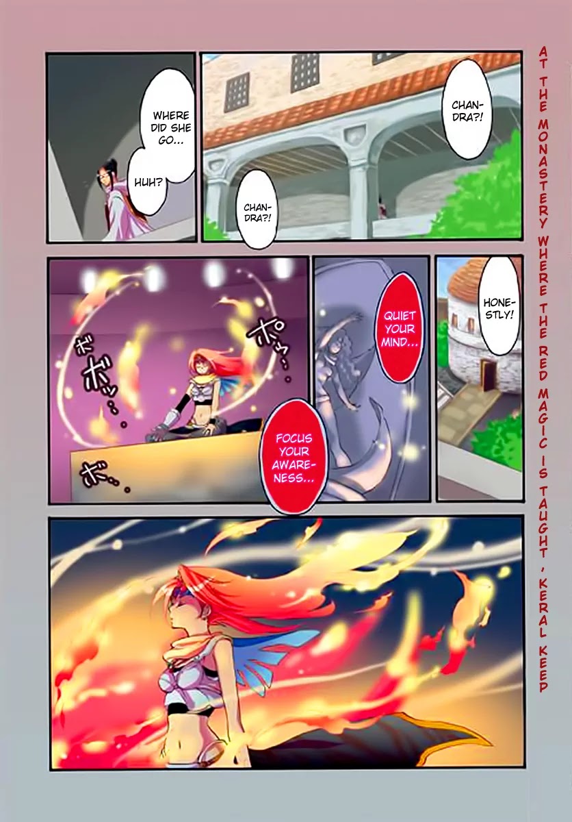 Magic: The Gathering - Moe Tsukinu Honoo Chapter 1 page 4 - Chapter 1: Keral's Pyromancer
