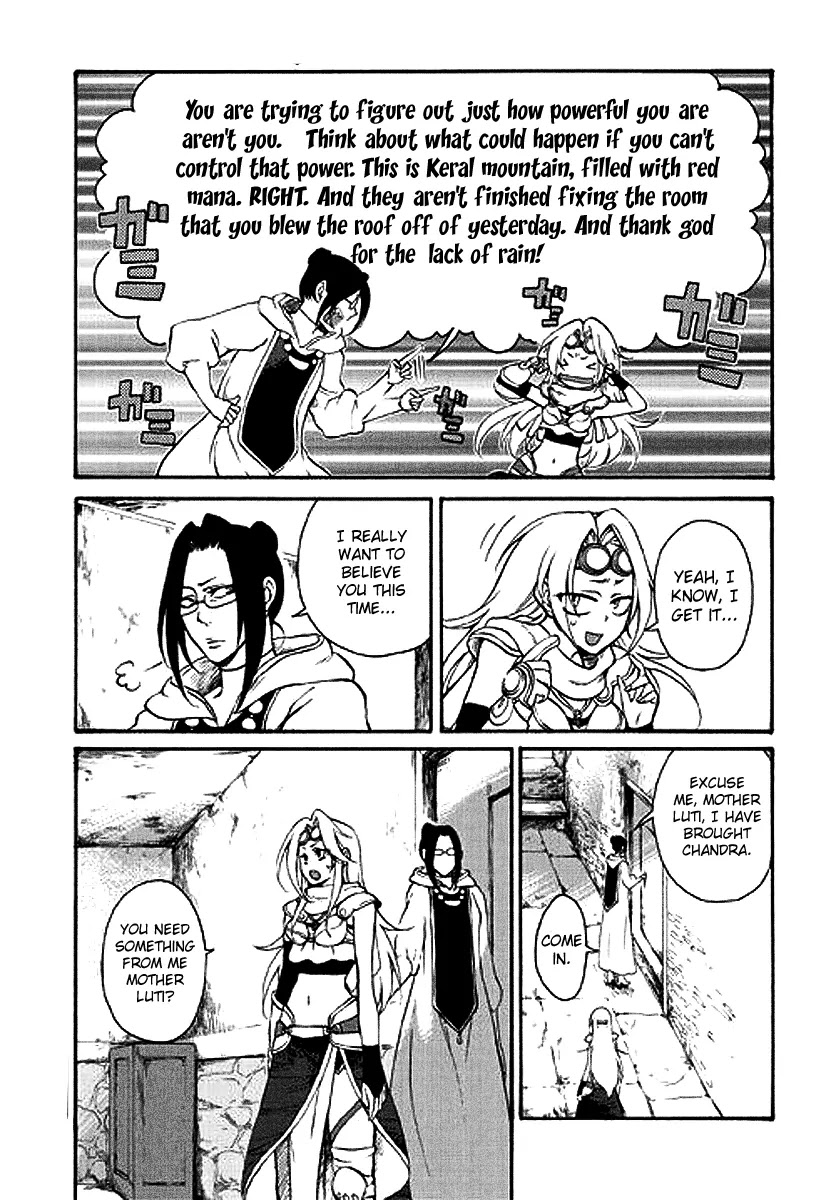 Magic: The Gathering - Moe Tsukinu Honoo Chapter 1 page 7 - Chapter 1: Keral's Pyromancer