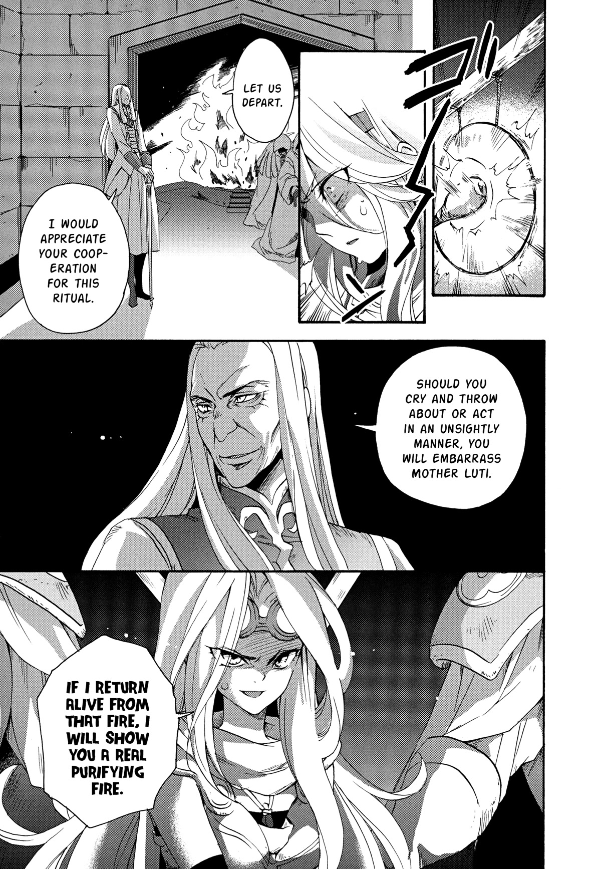 Magic: The Gathering - Moe Tsukinu Honoo Chapter 13 page 3 - Chapter 13: The Purifying Fire [END]