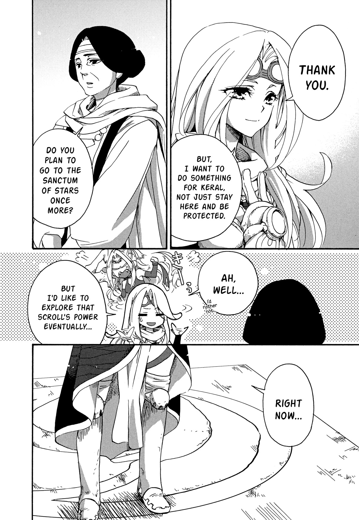 Magic: The Gathering - Moe Tsukinu Honoo Chapter 13 page 34 - Chapter 13: The Purifying Fire [END]