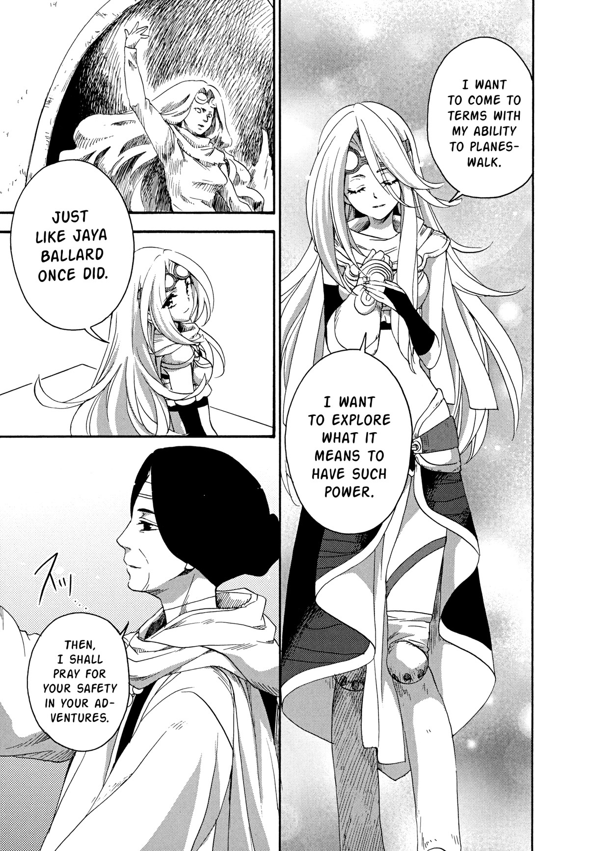 Magic: The Gathering - Moe Tsukinu Honoo Chapter 13 page 35 - Chapter 13: The Purifying Fire [END]
