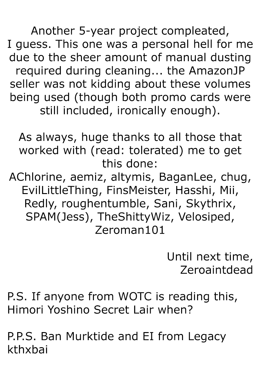 Magic: The Gathering - Moe Tsukinu Honoo Chapter 13 page 51 - Chapter 13: The Purifying Fire [END]