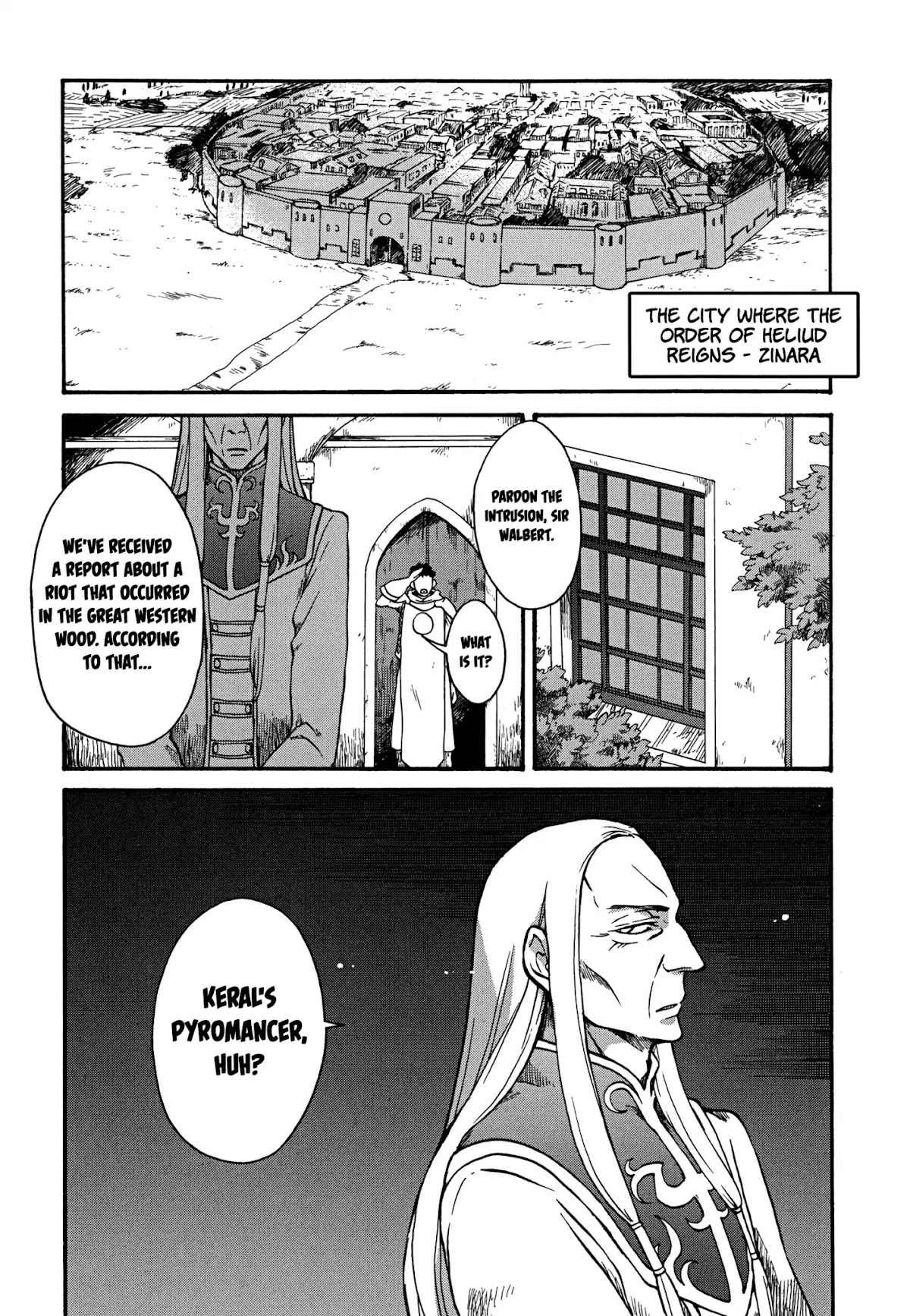 Magic: The Gathering - Moe Tsukinu Honoo Chapter 2 page 1 - Chapter 2: The Order of Heliud