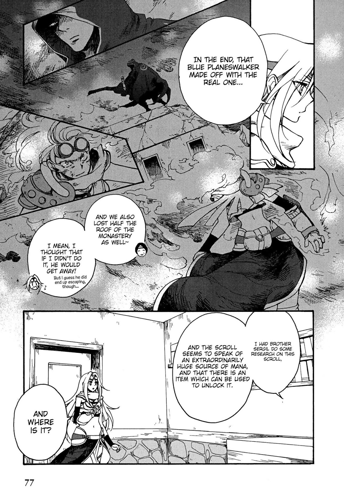 Magic: The Gathering - Moe Tsukinu Honoo Chapter 3 page 13 - Chapter 3: Planeswalker