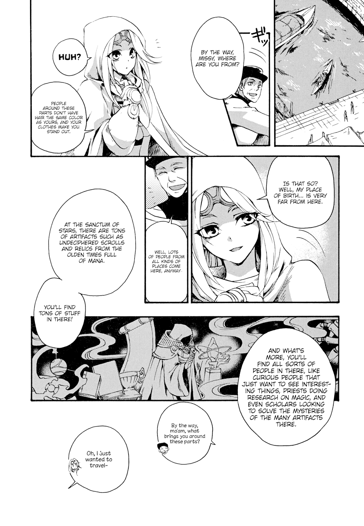 Magic: The Gathering - Moe Tsukinu Honoo Chapter 4 page 5 - Chapter 4: Sanctum of Stars