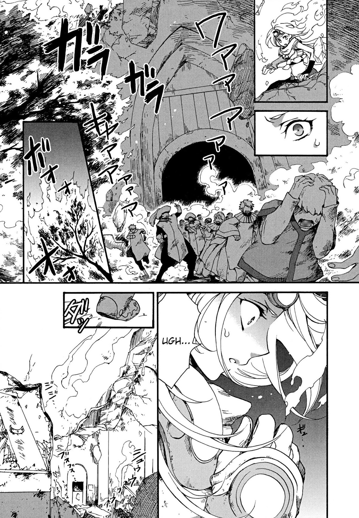 Magic: The Gathering - Moe Tsukinu Honoo Chapter 5 page 13 - Chapter 5: Memory of Raging Flames