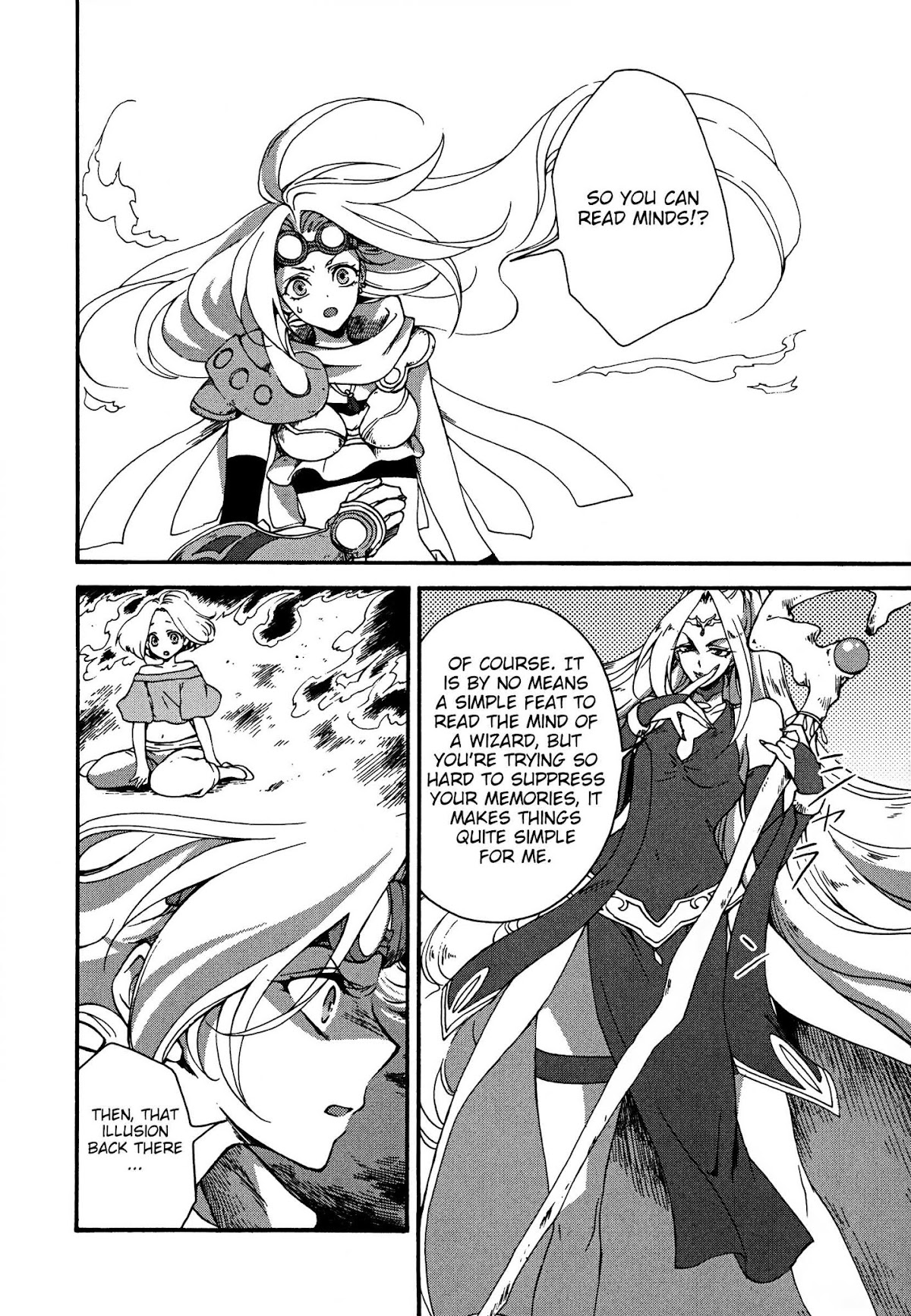 Magic: The Gathering - Moe Tsukinu Honoo Chapter 5 page 6 - Chapter 5: Memory of Raging Flames