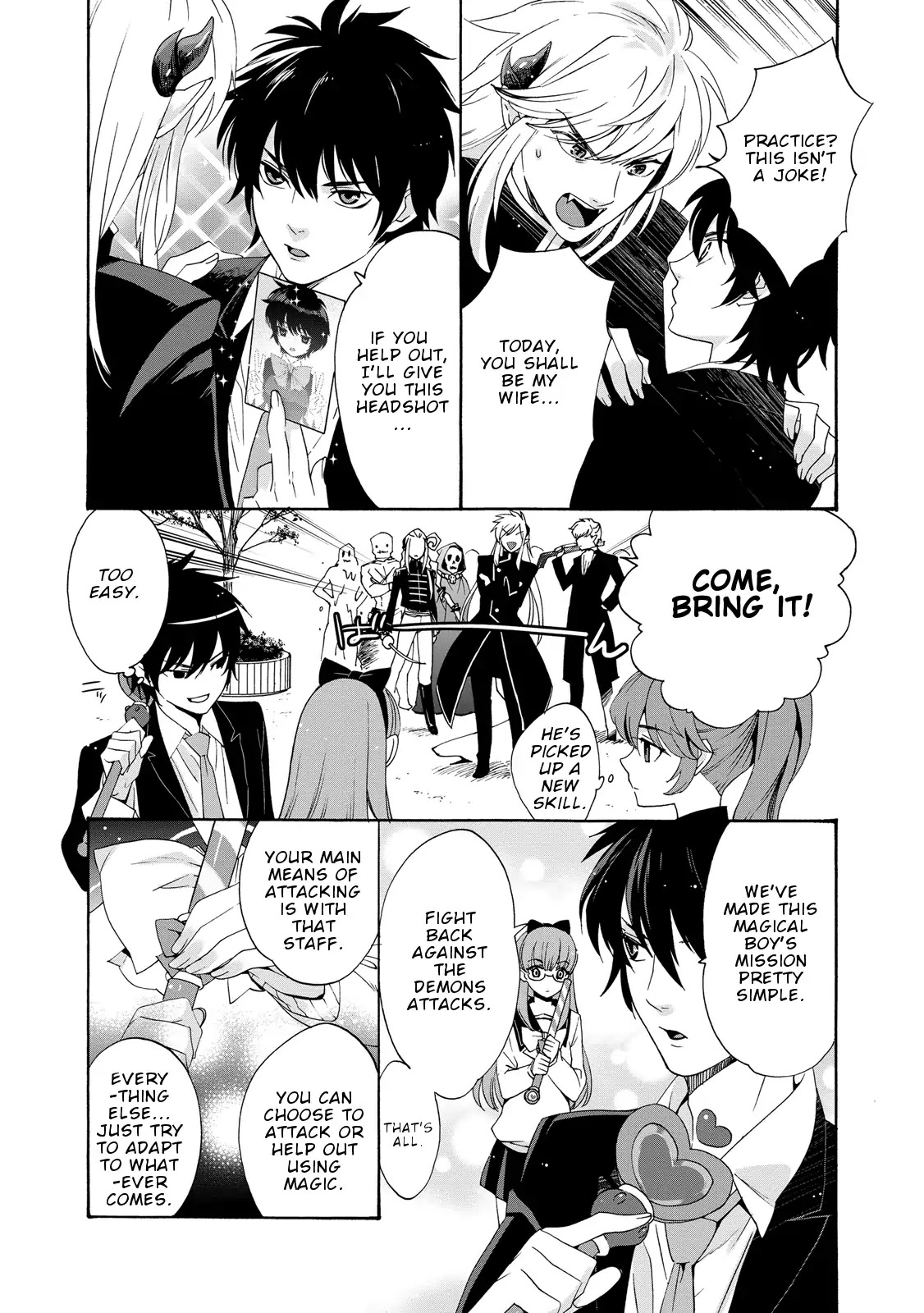 Magical Change Chapter 17 page 8 - Chapter 17: Newbie Magical Girl Shirasaki Ranko