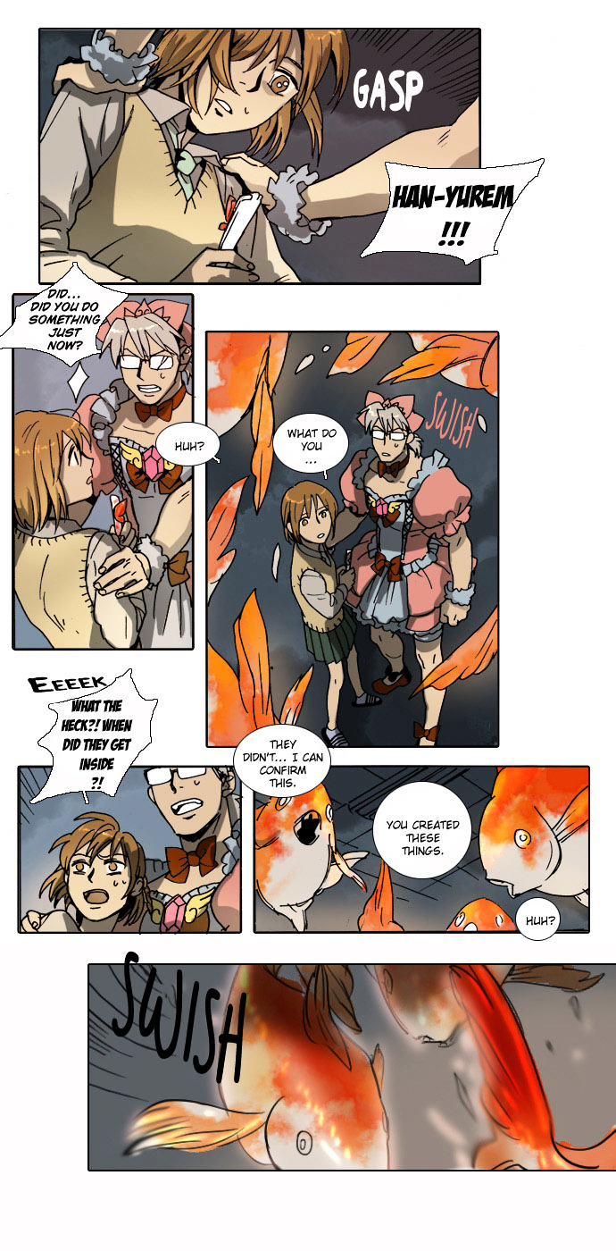Magical Exam Student Chapter 3 page 13 - Chapter 3 : The Kind Child and Dead Goldfish (3)