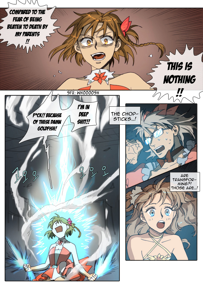 Magical Exam Student Chapter 6 page 15 - Chapter 6 : The Birth of a Magical Girl (2)
