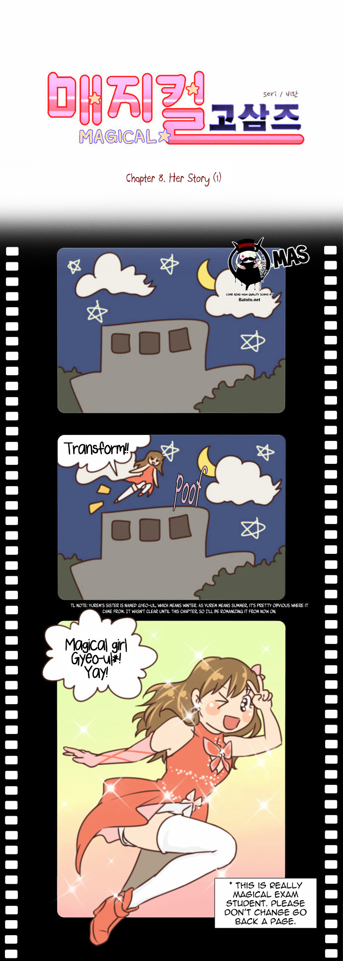 Magical Exam Student Chapter 8 page 3 - Chapter 8 : Her Story (1)