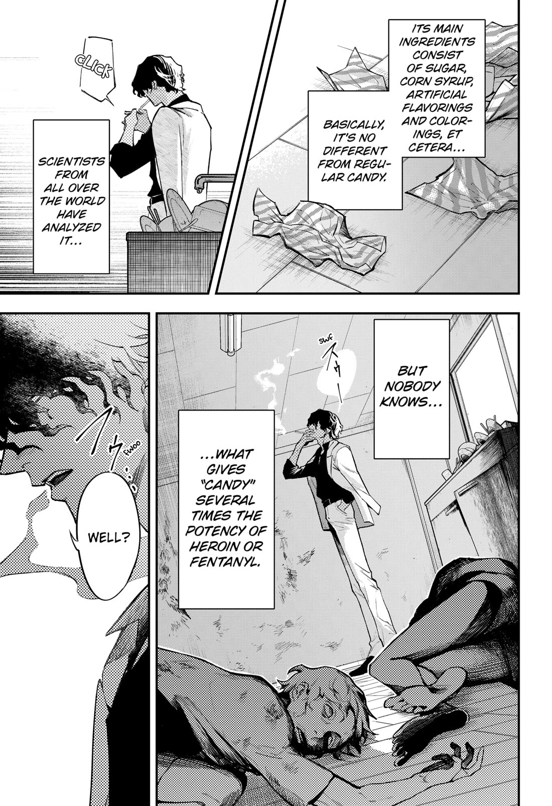 Magical Girl and Narco Wars Chapter 1 page 4 - Chapter 1: Candy
