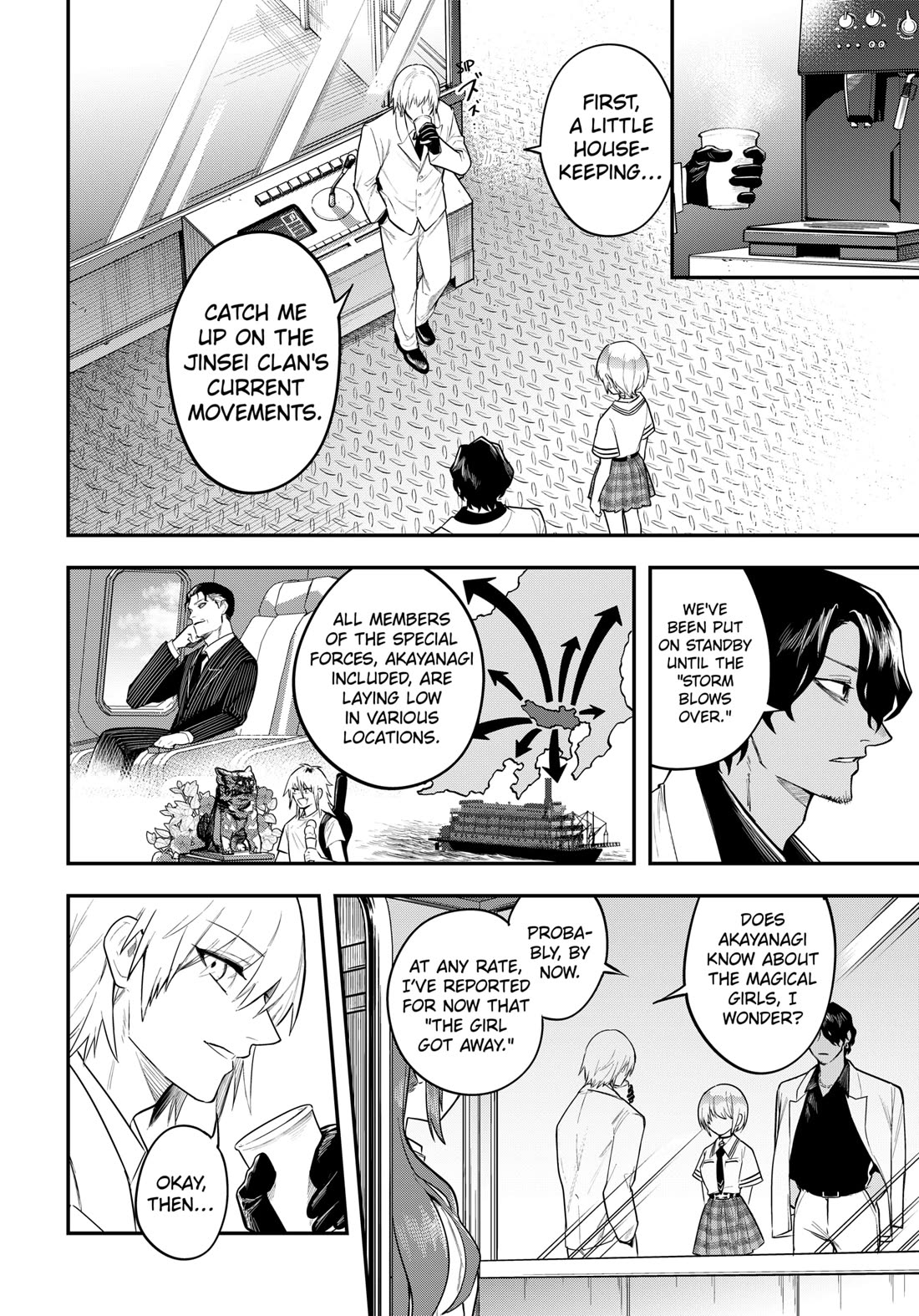 Magical Girl and Narco Wars Chapter 18 page 2 - Chapter 18: In a Grove