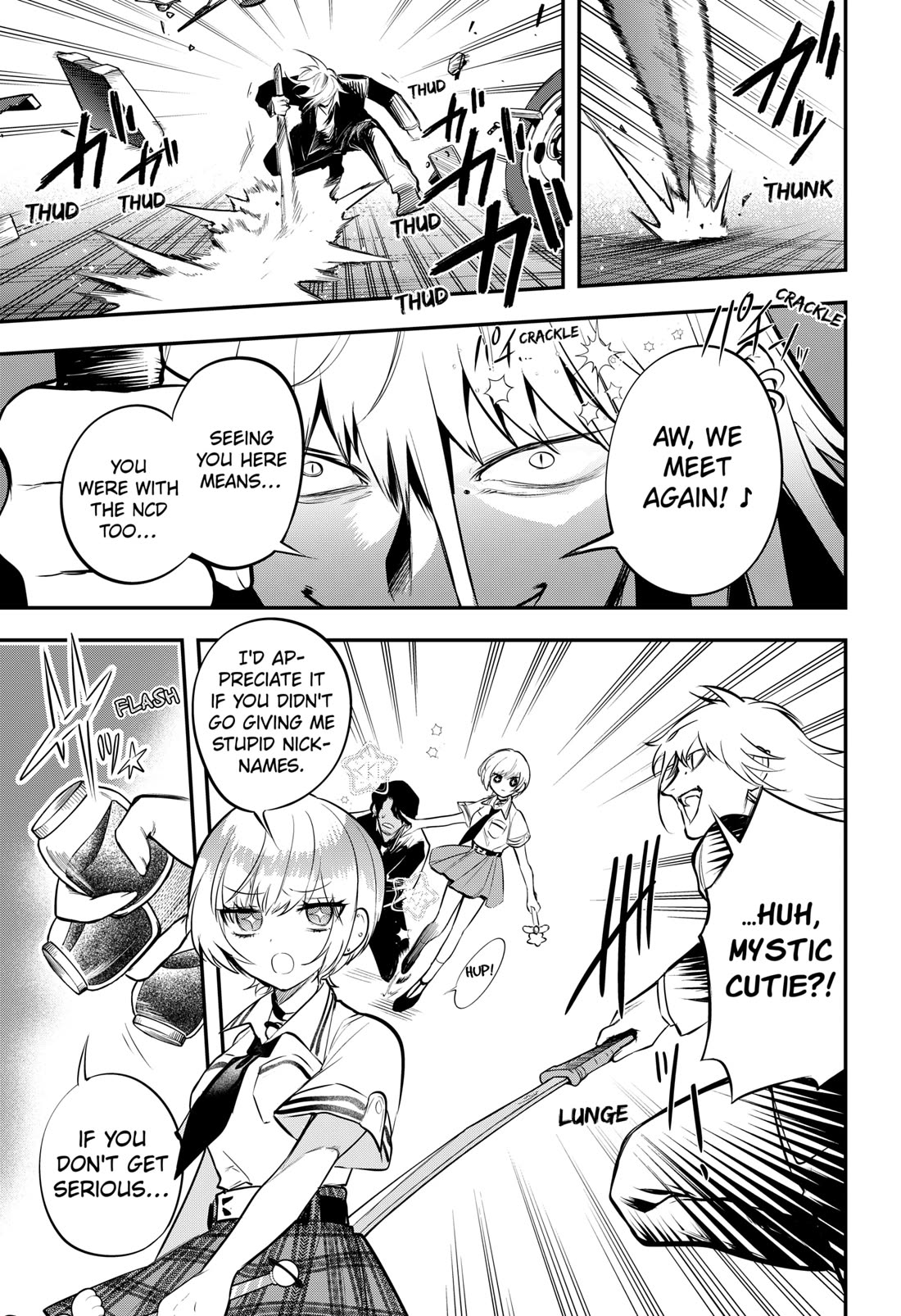 Magical Girl and Narco Wars Chapter 21 page 17 - Chapter 21: Scramble!