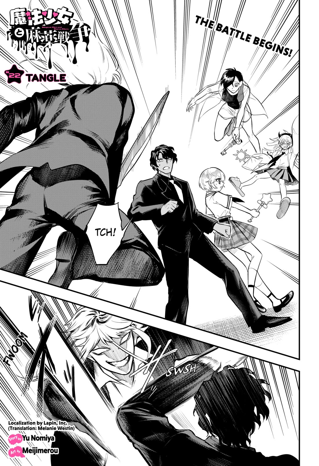 Magical Girl and Narco Wars Chapter 22 page 1 - Chapter 22: Tangle