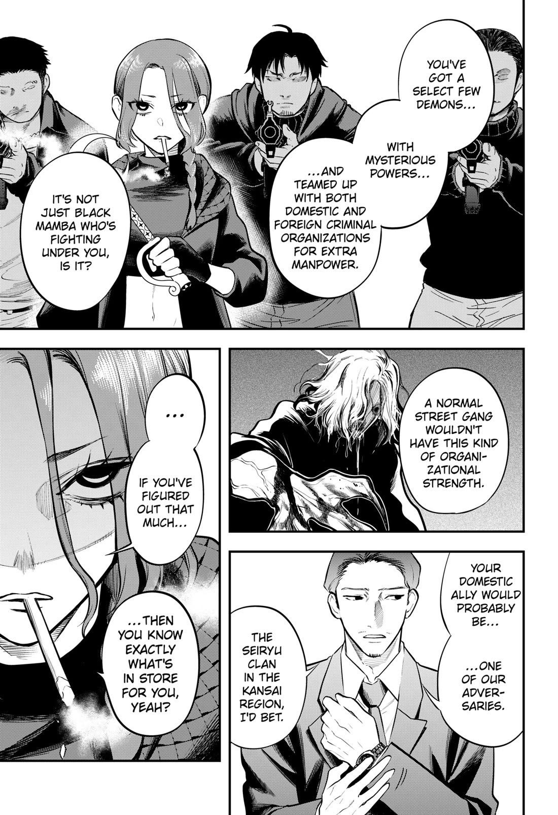 Magical Girl and Narco Wars Chapter 22 page 17 - Chapter 22: Tangle