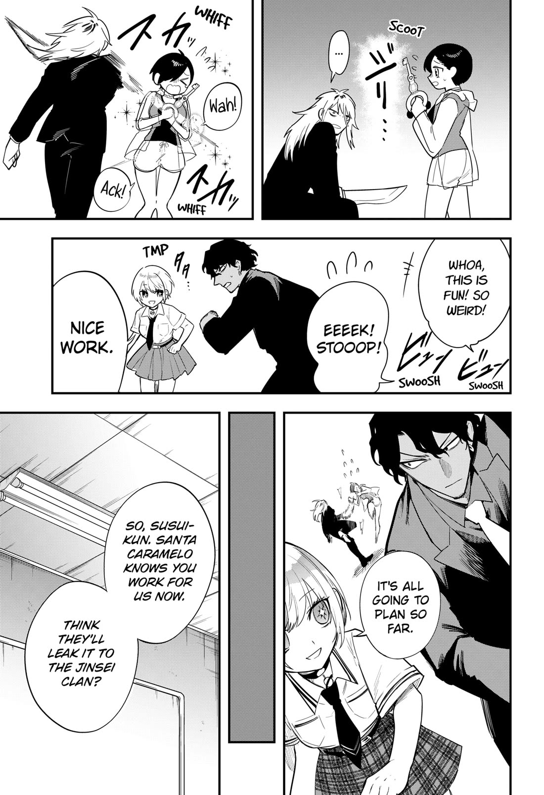 Magical Girl and Narco Wars Chapter 22 page 9 - Chapter 22: Tangle