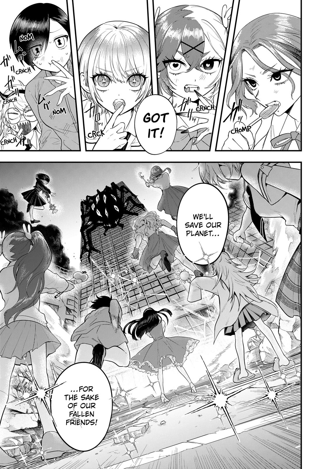 Magical Girl and Narco Wars Chapter 24 page 3 - Chapter 24: A Little Sacrifice