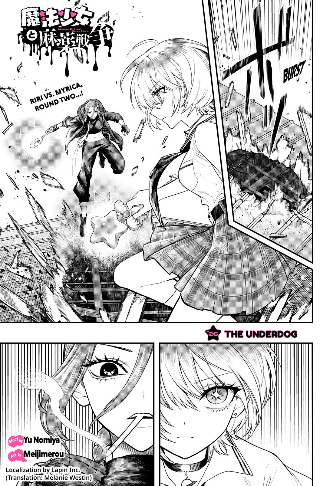 Magical Girl and Narco Wars Chapter 26 page 1 - Chapter 26: The Underdog
