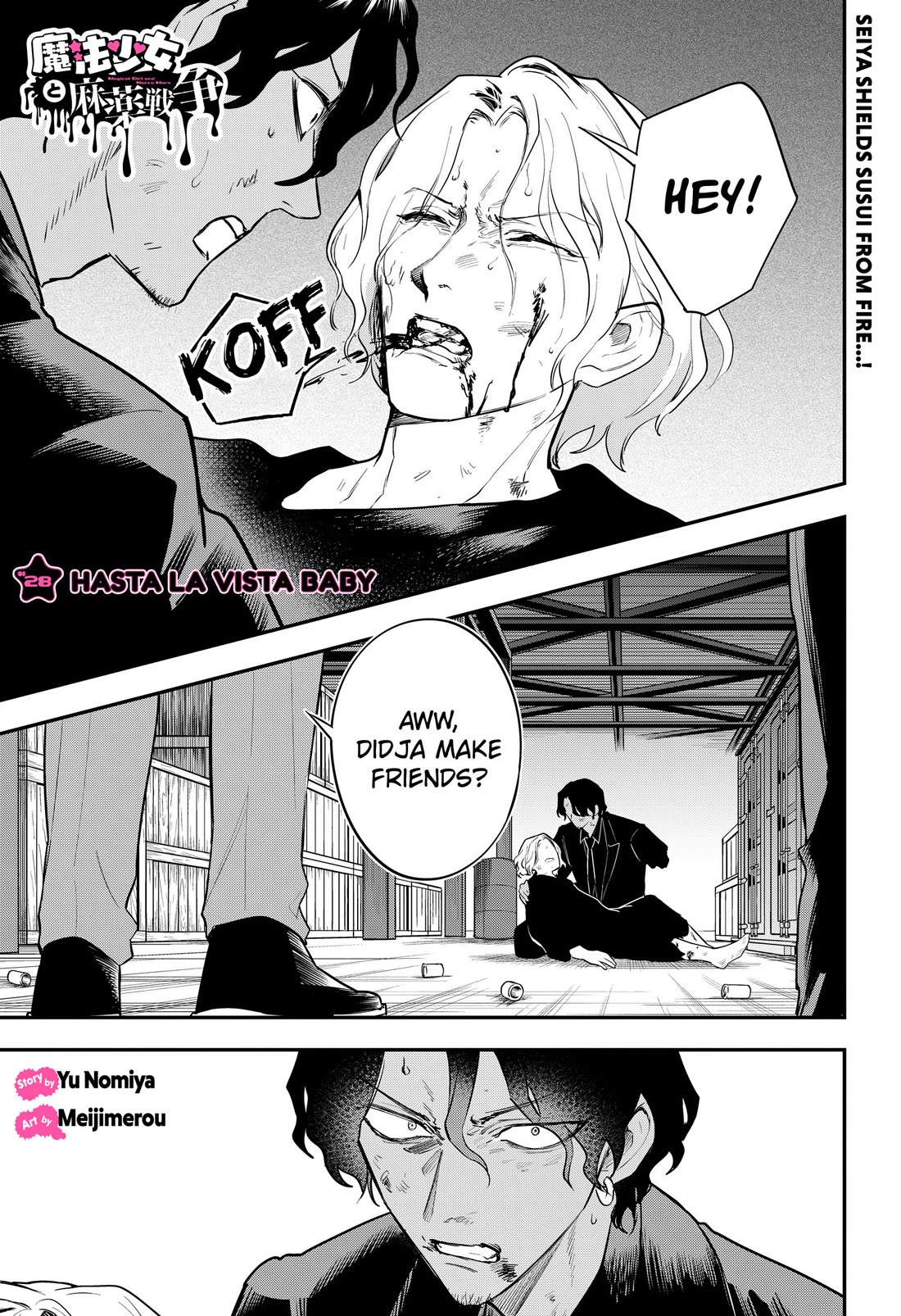 Magical Girl and Narco Wars Chapter 28 page 1 - Chapter 28: Hasta La Vista Baby