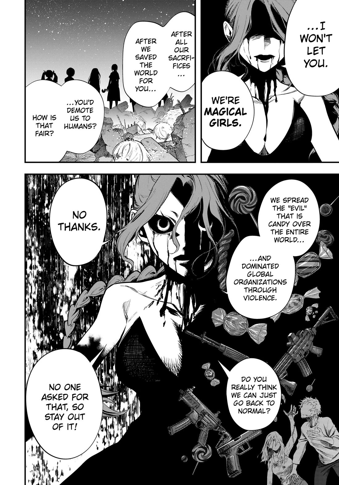 Magical Girl and Narco Wars Chapter 29 page 14 - Chapter 29: Daredevil