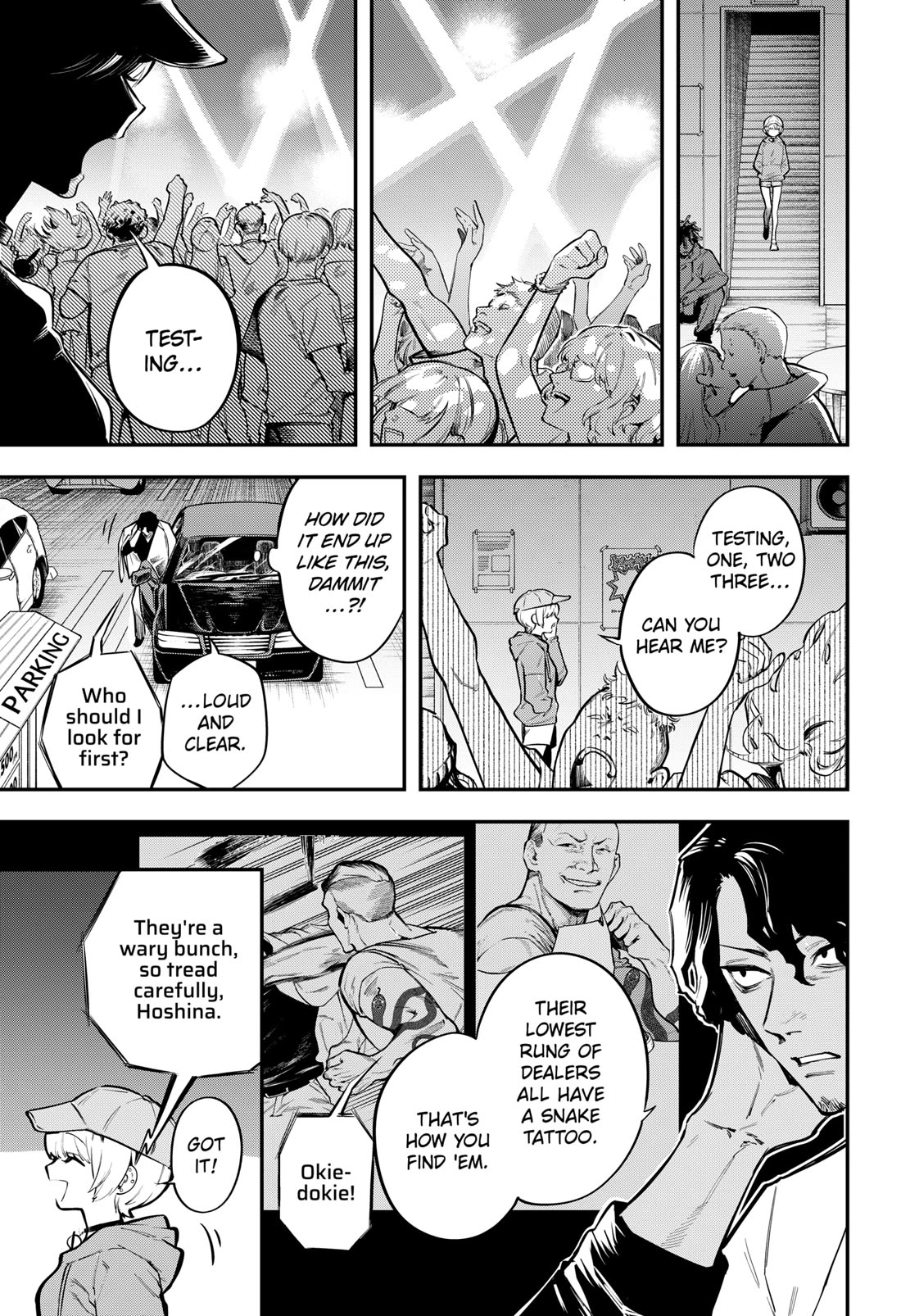 Magical Girl and Narco Wars Chapter 3 page 11 - Chapter 3: Artist