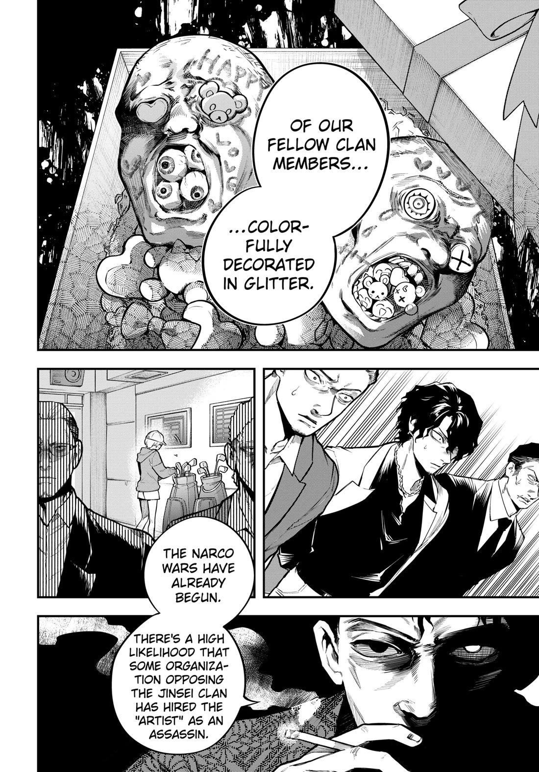 Magical Girl and Narco Wars Chapter 3 page 6 - Chapter 3: Artist
