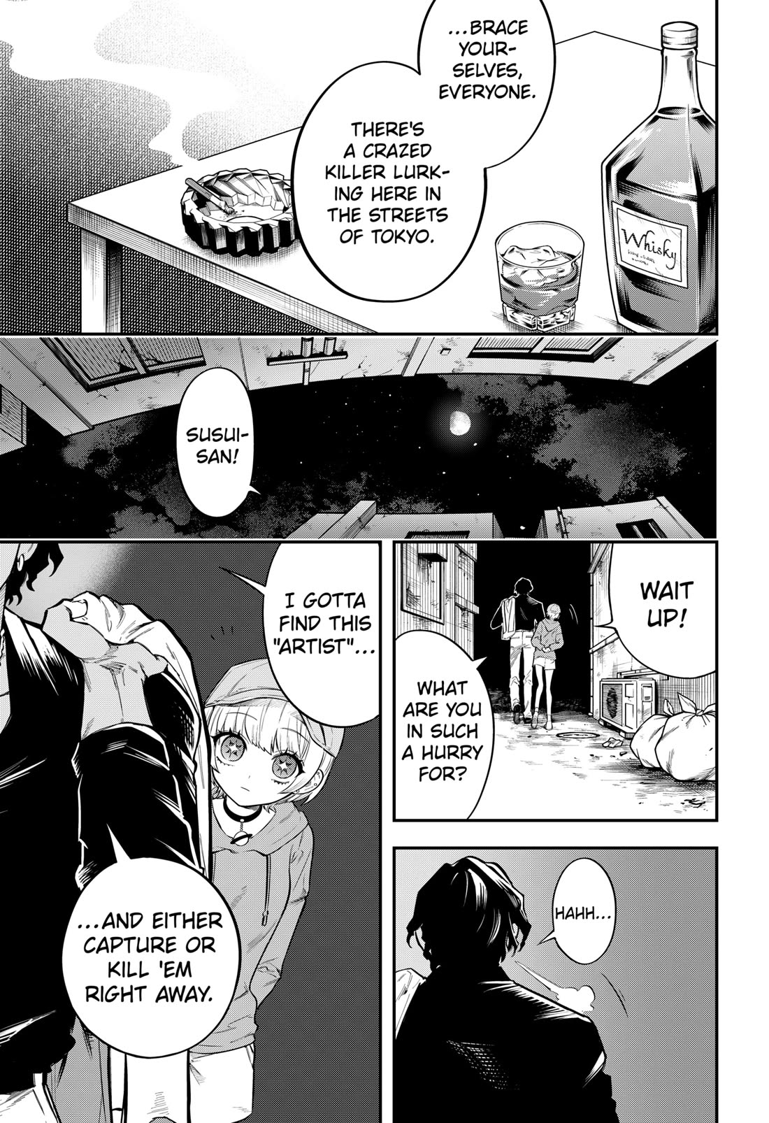 Magical Girl and Narco Wars Chapter 3 page 7 - Chapter 3: Artist
