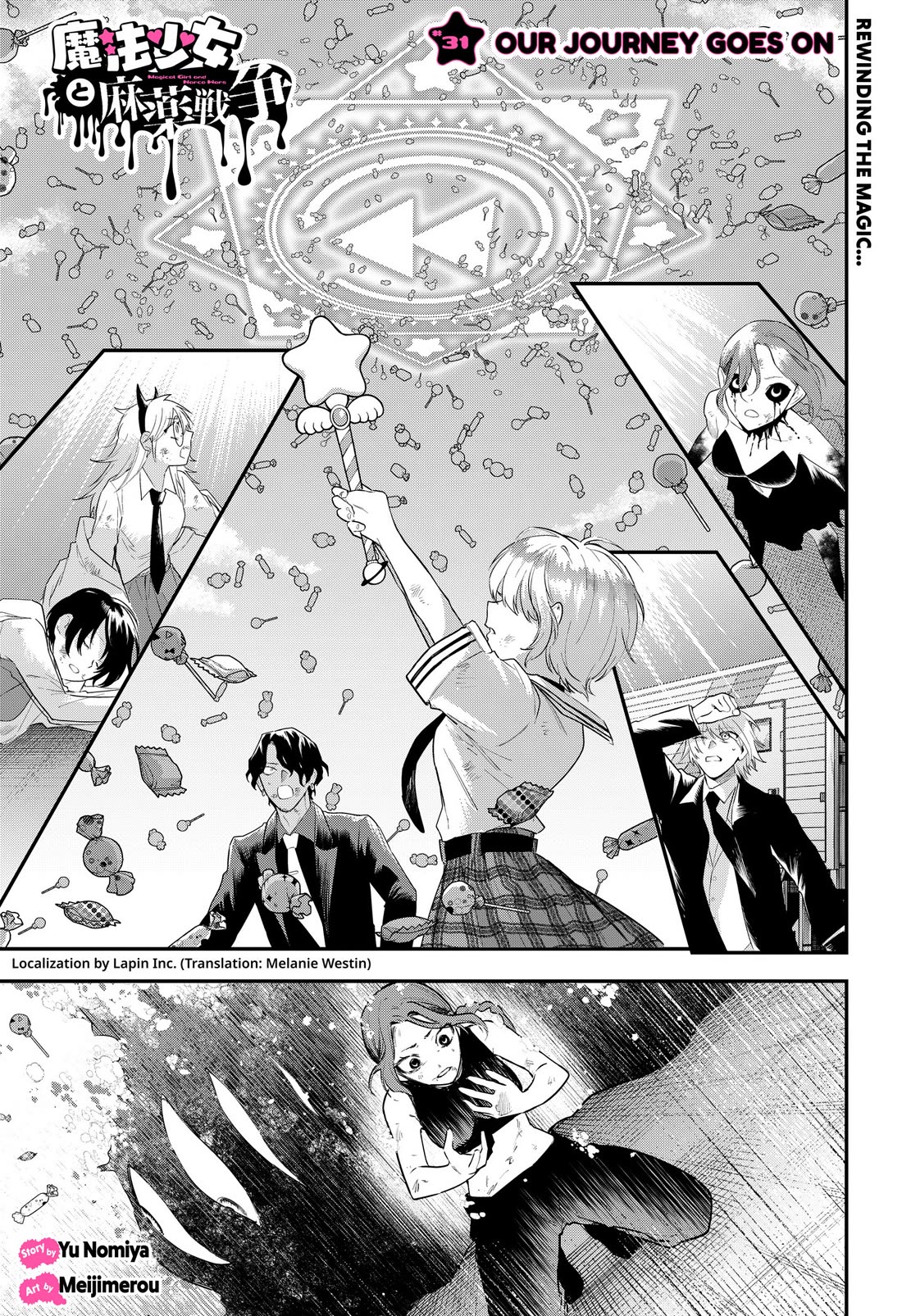 Magical Girl and Narco Wars Chapter 31 page 1 - Chapter 31: Our Journey Goes On [END]