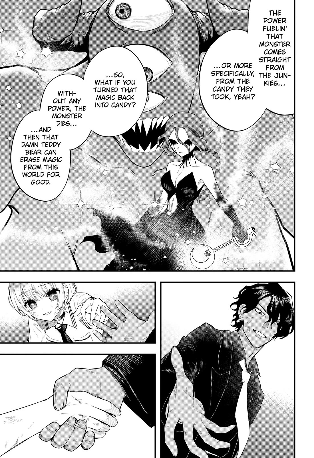 Magical Girl and Narco Wars Chapter 31 page 3 - Chapter 31: Our Journey Goes On [END]