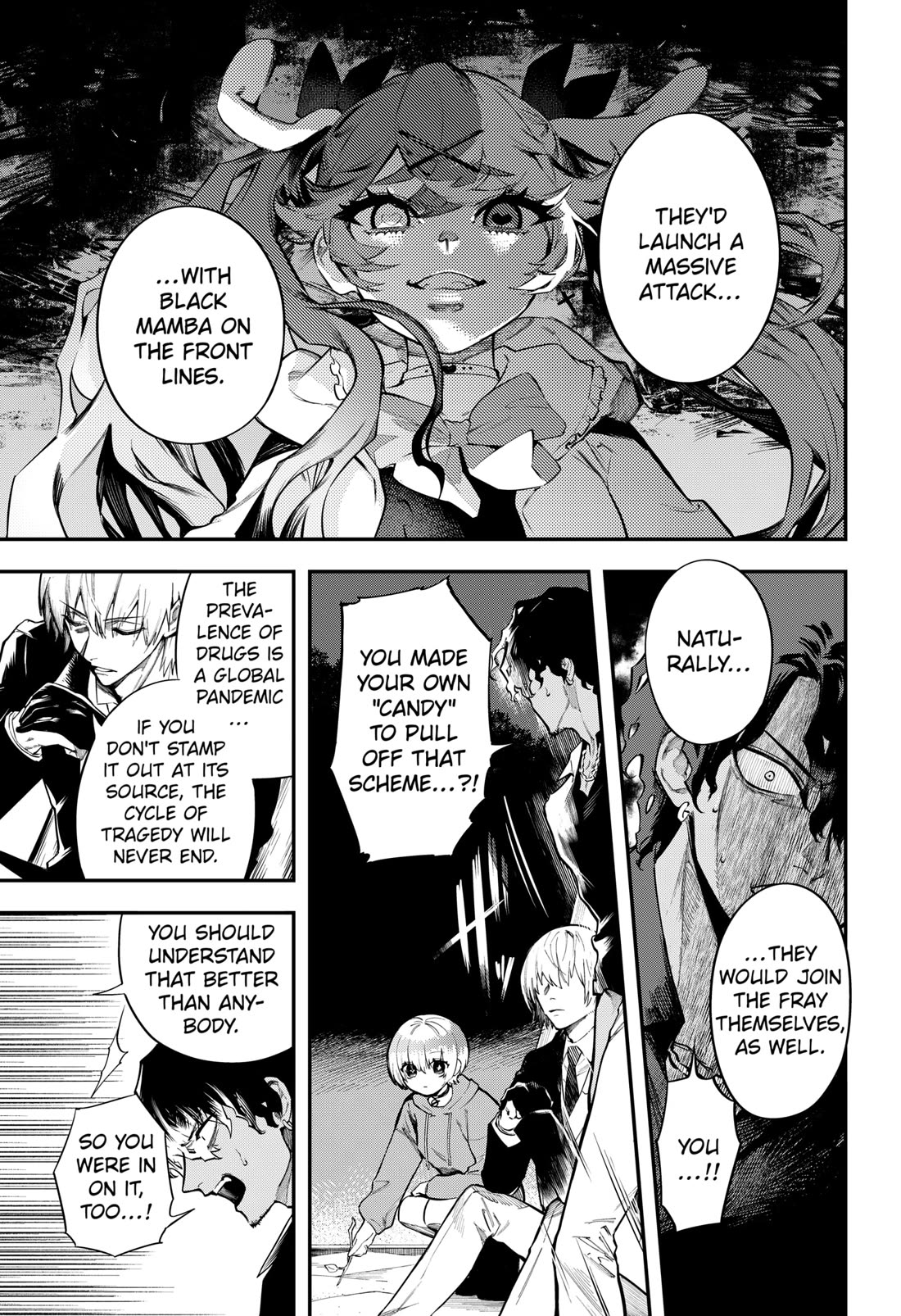 Magical Girl and Narco Wars Chapter 5 page 19 - Chapter 5: Tall Order