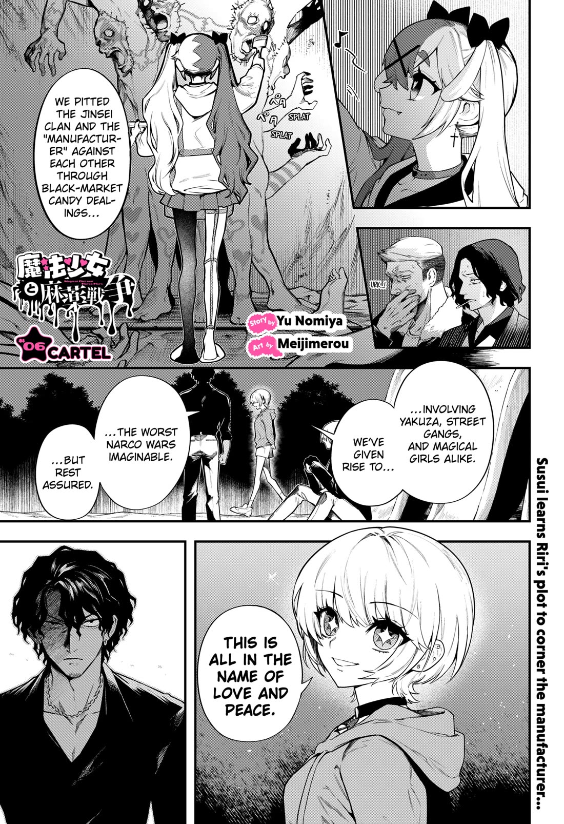 Magical Girl and Narco Wars Chapter 6 page 1 - Chapter 6: Cartel