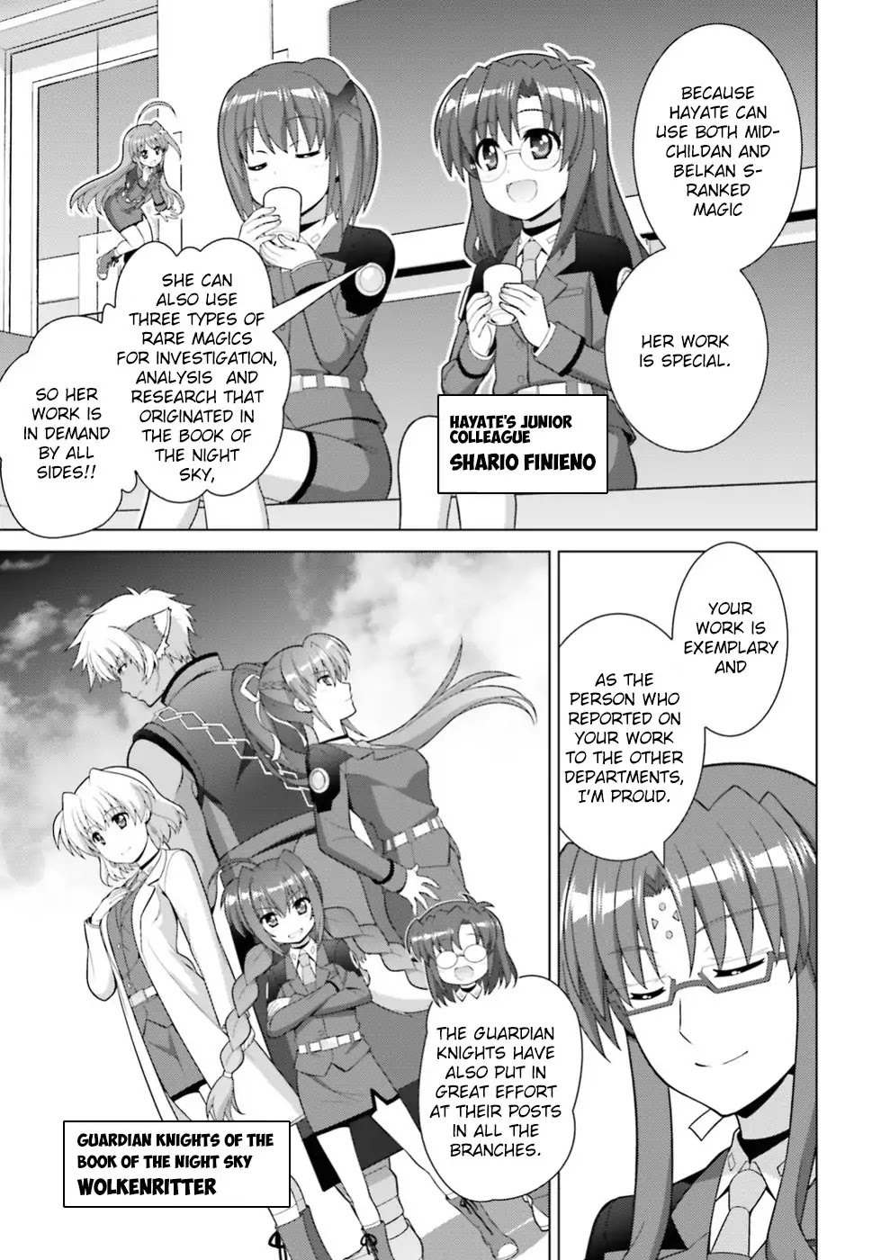 Magical Girl Lyrical Nanoha Reflection THE COMICS Chapter 1 page 10 - Chapter 1