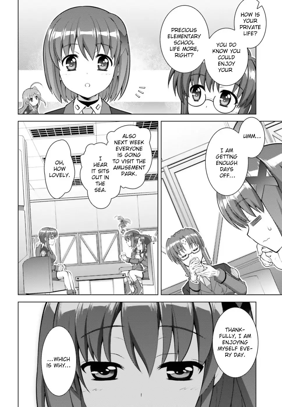 Magical Girl Lyrical Nanoha Reflection THE COMICS Chapter 1 page 11 - Chapter 1
