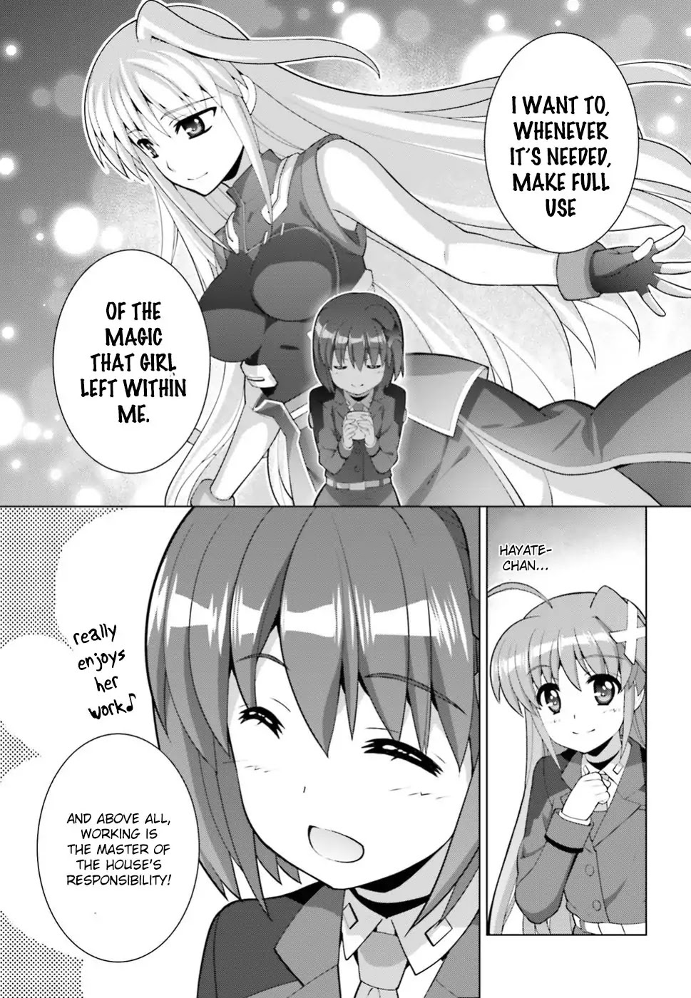 Magical Girl Lyrical Nanoha Reflection THE COMICS Chapter 1 page 12 - Chapter 1