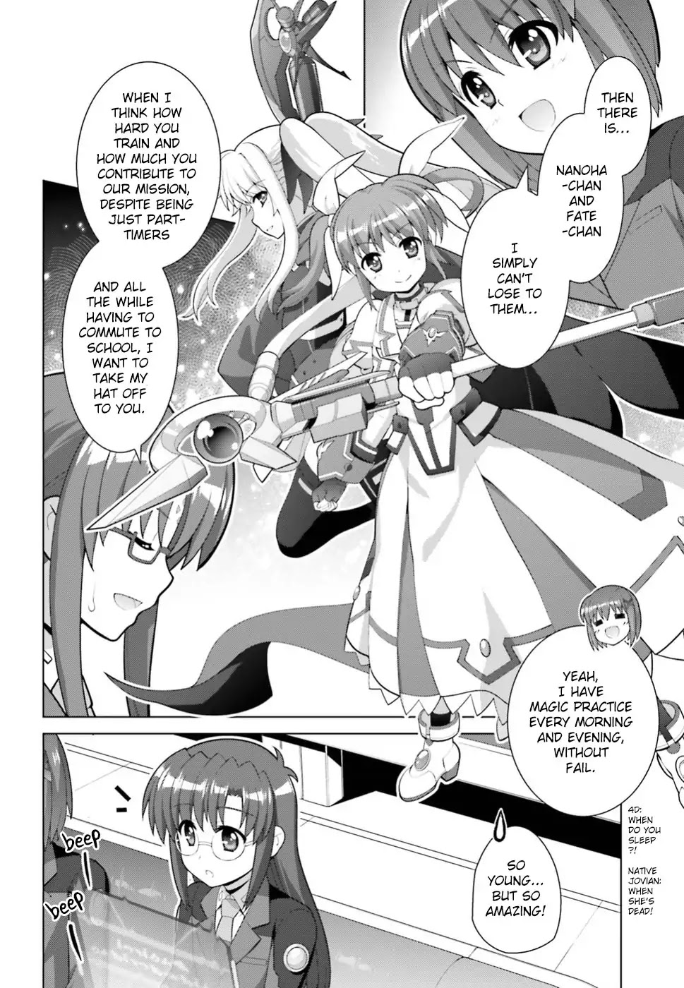 Magical Girl Lyrical Nanoha Reflection THE COMICS Chapter 1 page 13 - Chapter 1