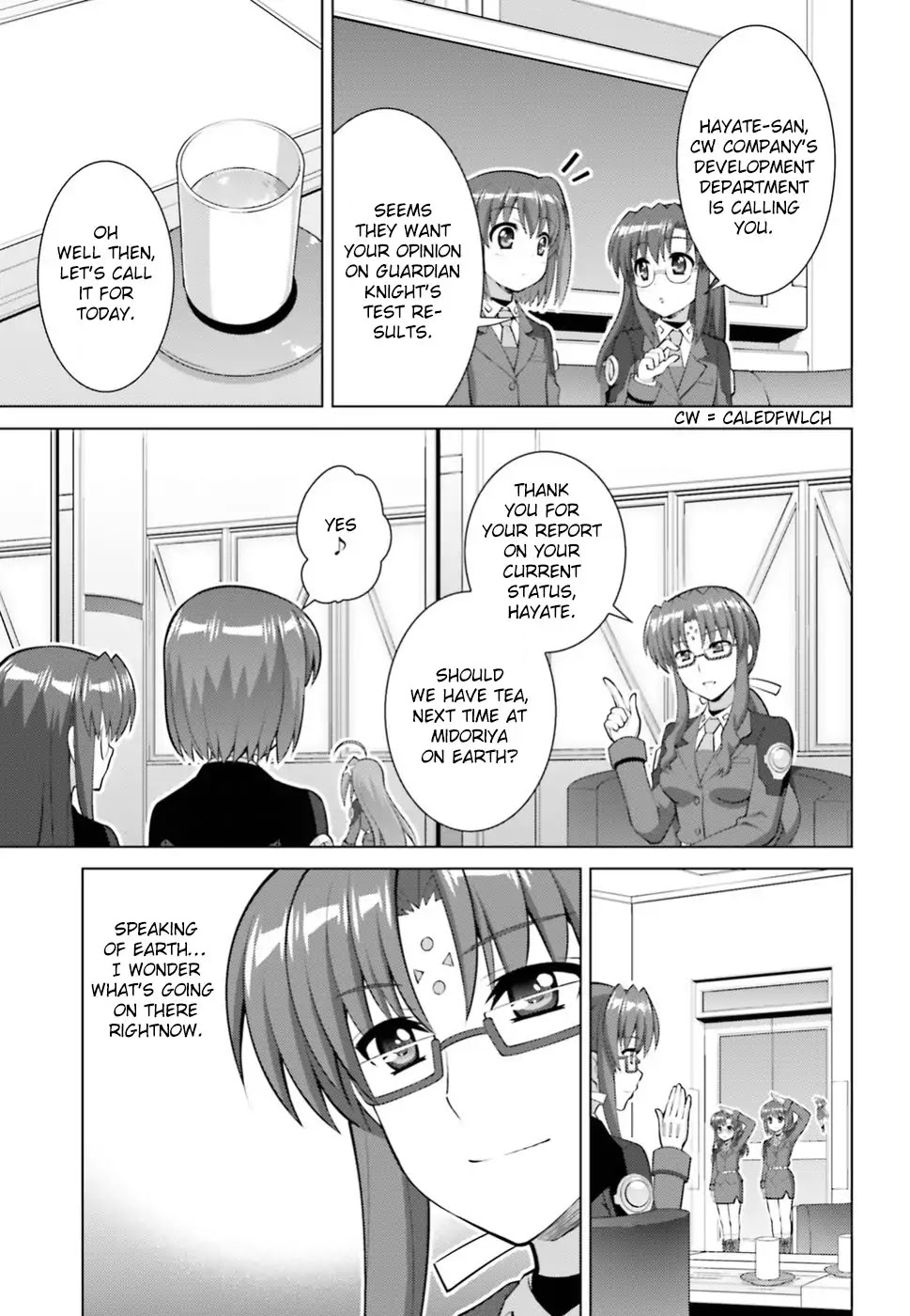 Magical Girl Lyrical Nanoha Reflection THE COMICS Chapter 1 page 14 - Chapter 1