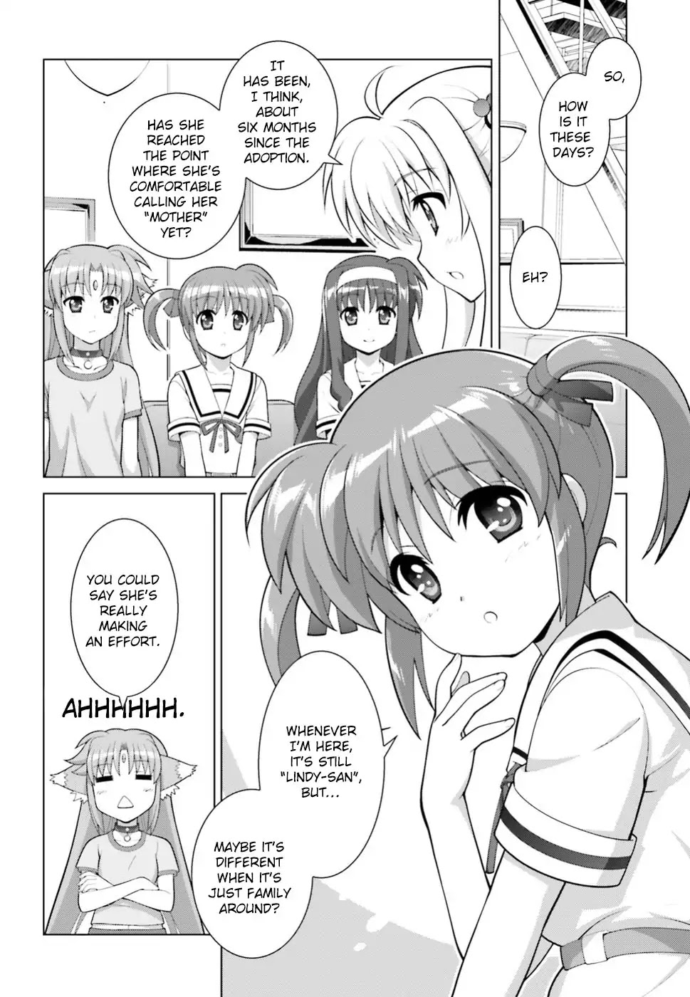Magical Girl Lyrical Nanoha Reflection THE COMICS Chapter 1 page 17 - Chapter 1