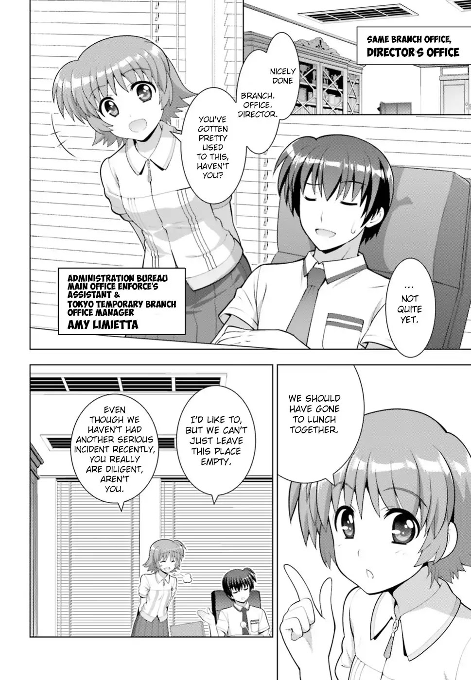 Magical Girl Lyrical Nanoha Reflection THE COMICS Chapter 1 page 23 - Chapter 1