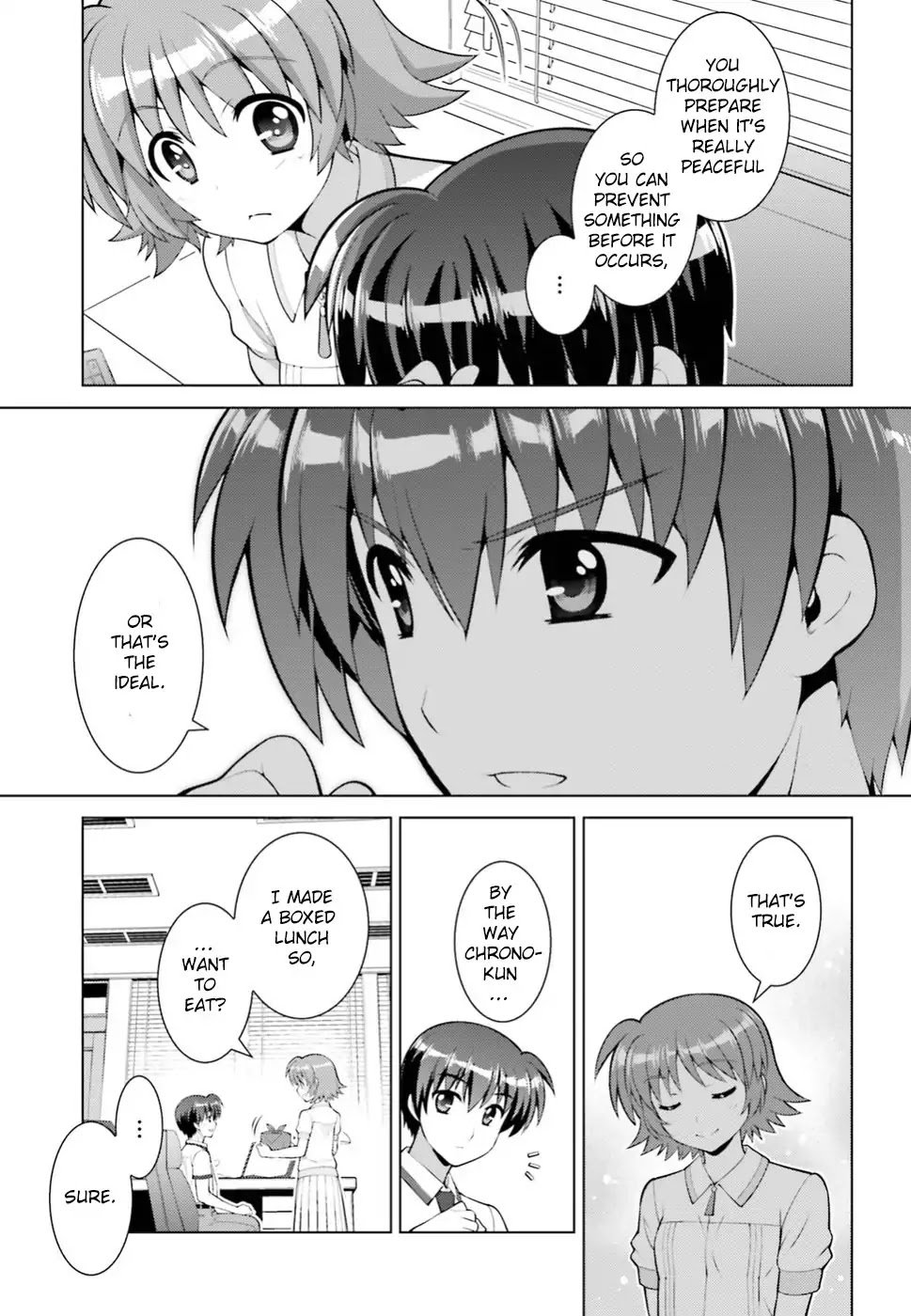 Magical Girl Lyrical Nanoha Reflection THE COMICS Chapter 1 page 24 - Chapter 1