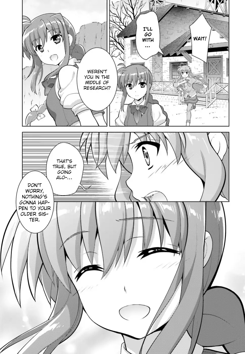 Magical Girl Lyrical Nanoha Reflection THE COMICS Chapter 1 page 32 - Chapter 1