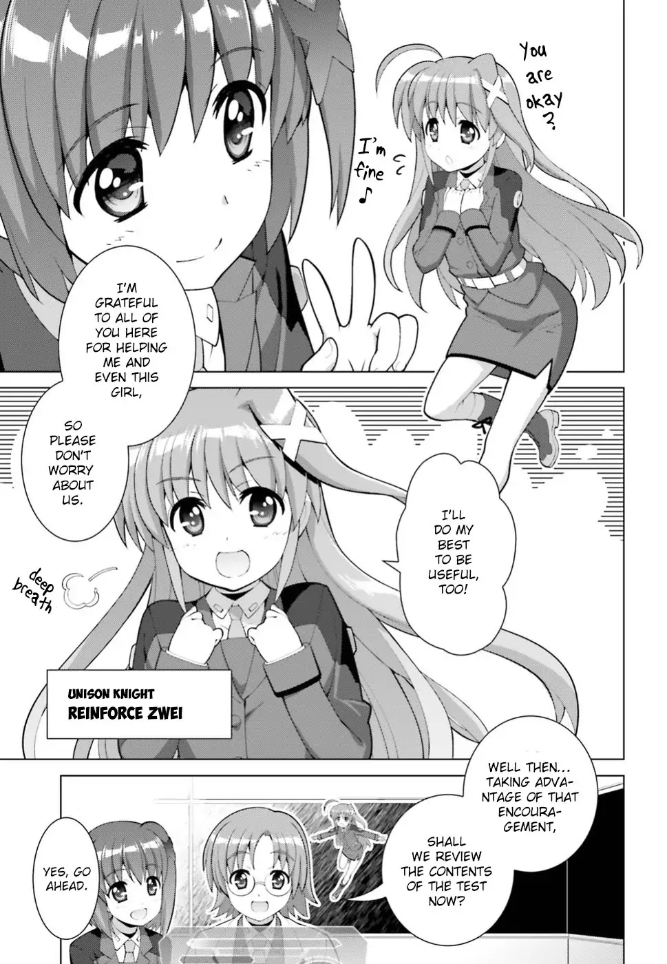 Magical Girl Lyrical Nanoha Reflection THE COMICS Chapter 1 page 8 - Chapter 1