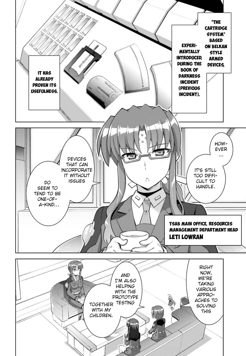 Magical Girl Lyrical Nanoha Reflection THE COMICS Chapter 1 page 9 - Chapter 1