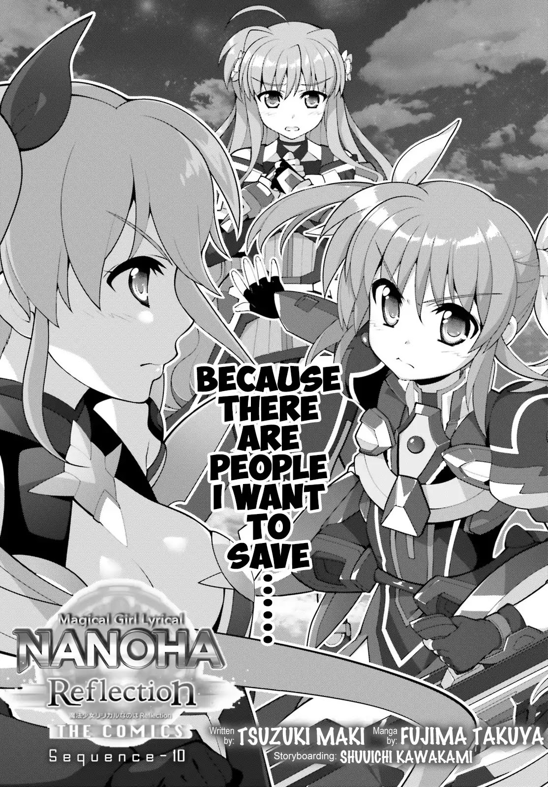 Magical Girl Lyrical Nanoha Reflection THE COMICS Chapter 10 page 1 - Chapter 10: Sequence 10