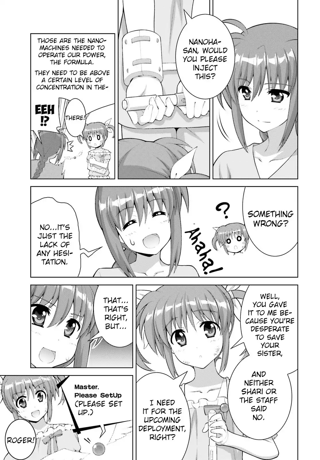 Magical Girl Lyrical Nanoha Reflection THE COMICS Chapter 10 page 17 - Chapter 10: Sequence 10