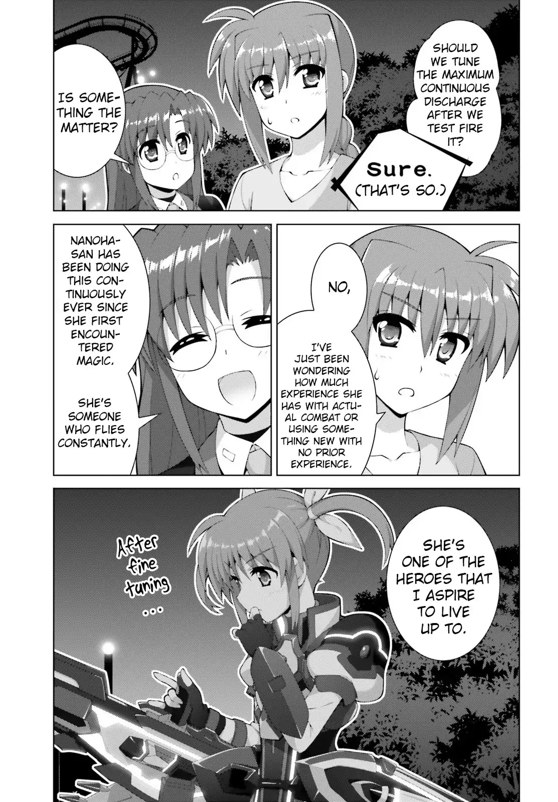 Magical Girl Lyrical Nanoha Reflection THE COMICS Chapter 10 page 21 - Chapter 10: Sequence 10